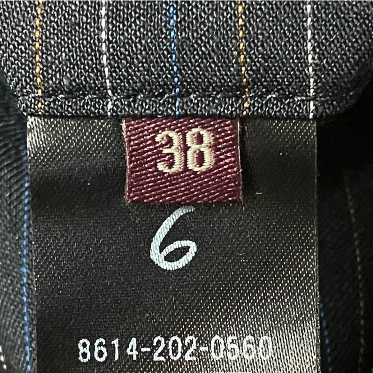 6(ROKU) BEAUTY＆YOUTH ストライプタックスラックス8614-202-0560 古着・中古-6枚目のアイテム画像