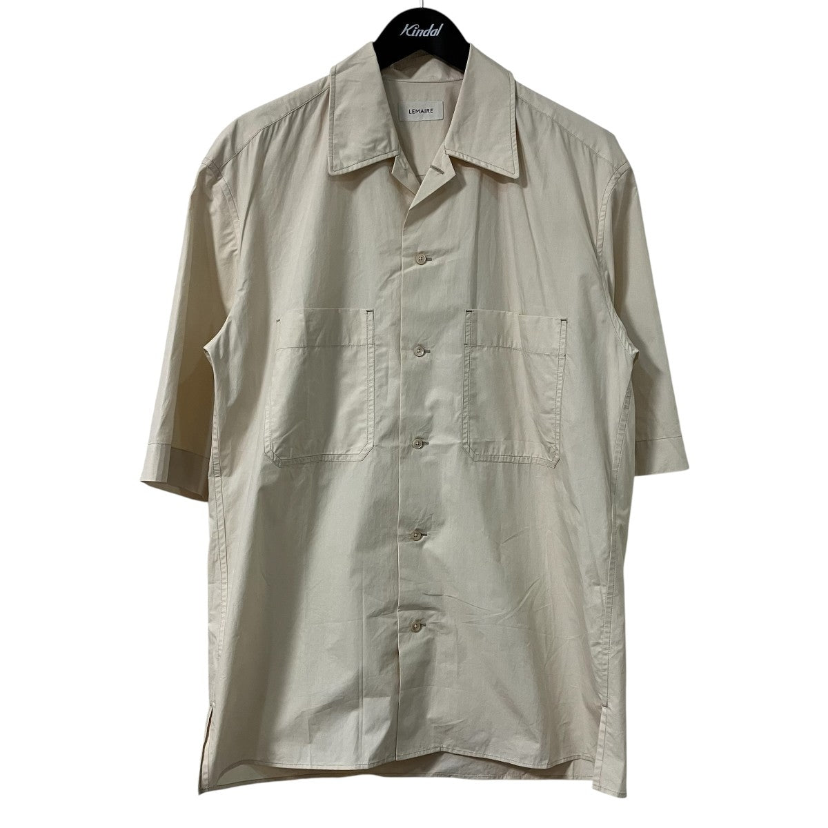 LEMAIRE CONVERTIBLE SHIRT半袖オープンカラーシャツSH1175 LF1364 古着・中古-1枚目のアイテム画像