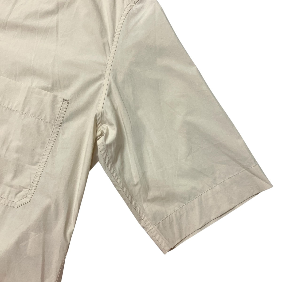 LEMAIRE CONVERTIBLE SHIRT半袖オープンカラーシャツSH1175 LF1364 古着・中古-4枚目のアイテム画像
