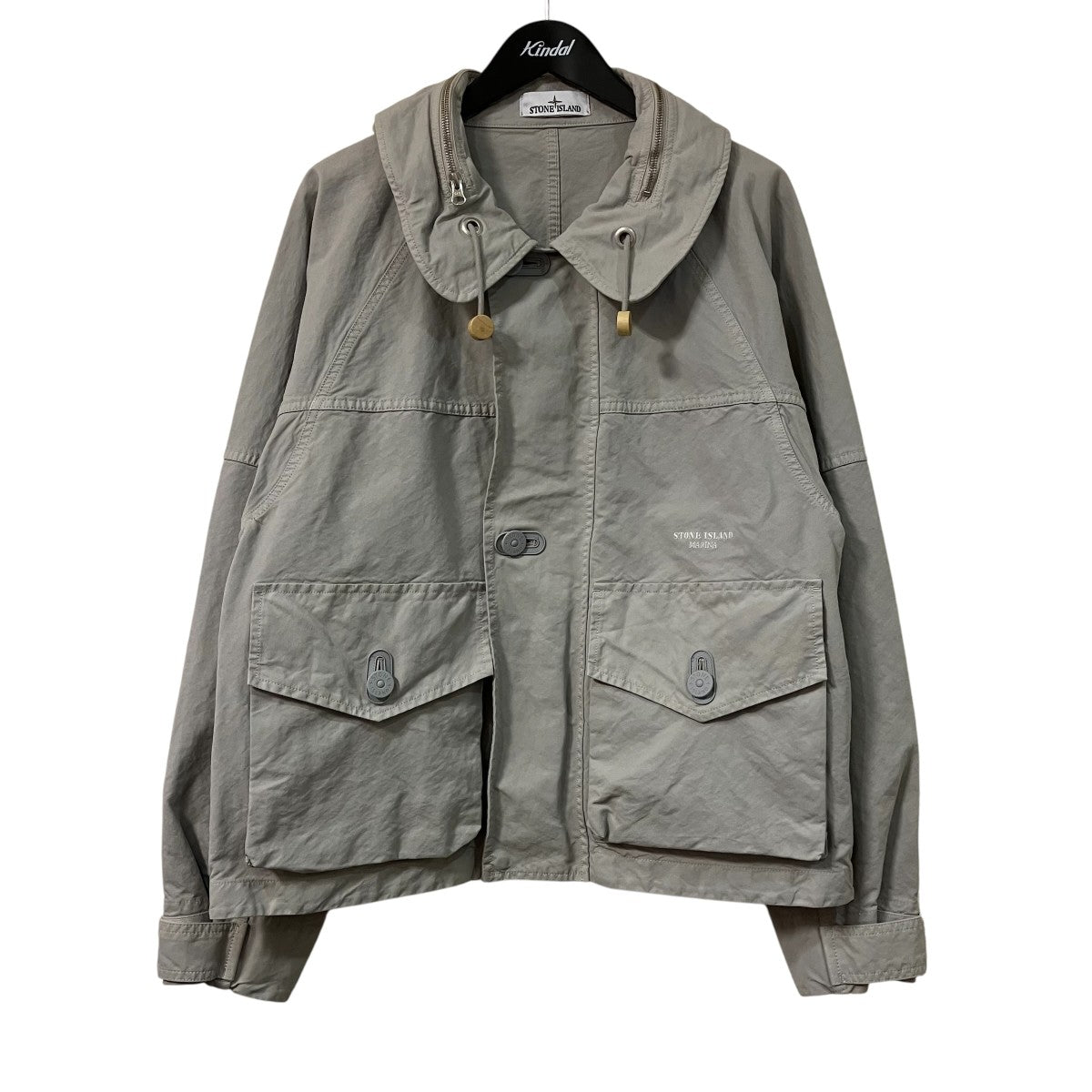STONE ISLAND Marina NYCO Panama-TC Coach JacketナイロンコットンコーチジャケットL1S154100075S0X27 古着・中古-1枚目のアイテム画像