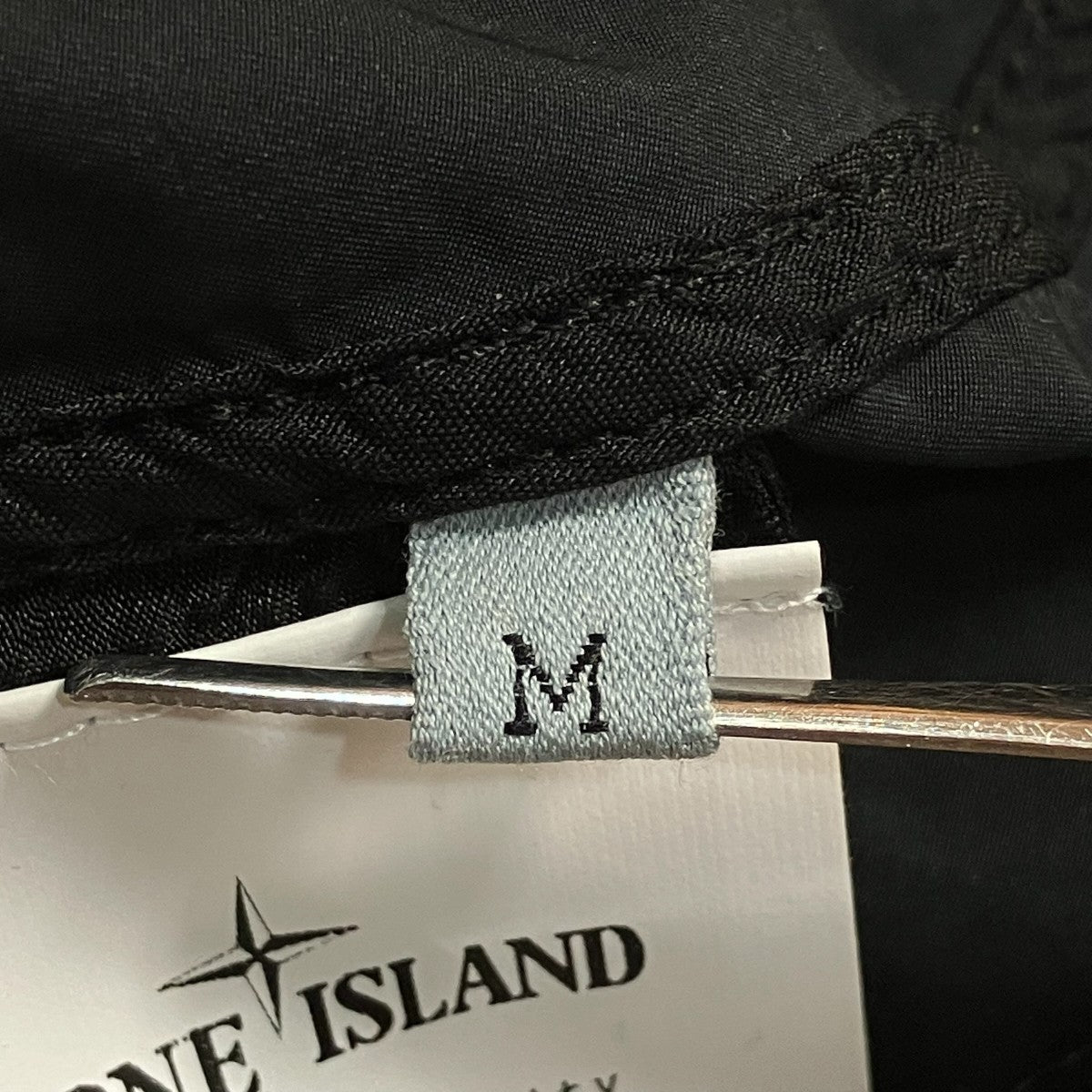 STONE ISLAND NAVY BLUE Parka with hood and logo patchロングコートL1S157100005 S0F33 古着・中古-10枚目のアイテム画像