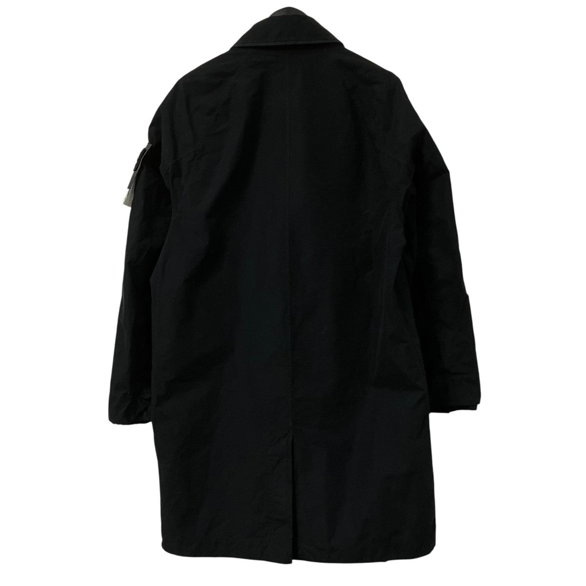 STONE ISLAND NAVY BLUE Parka with hood and logo patchロングコートL1S157100005 S0F33 古着・中古-2枚目のアイテム画像