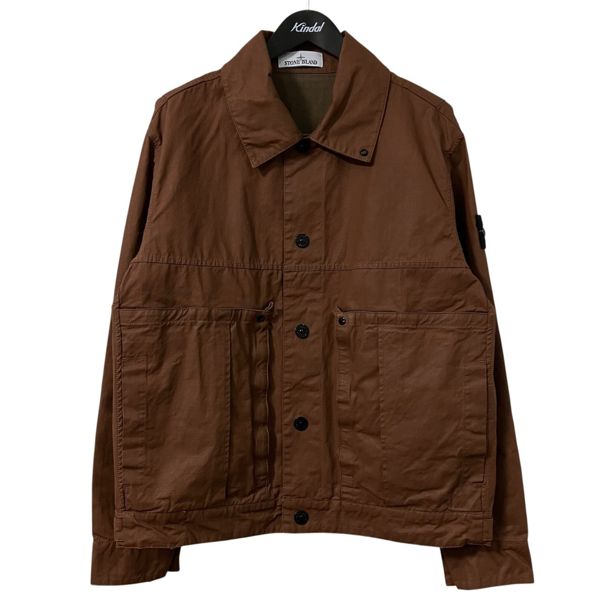STONE ISLAND 26SSコーティングコットンジャケットL1S154100010 S0299 古着・中古-1枚目のアイテム画像