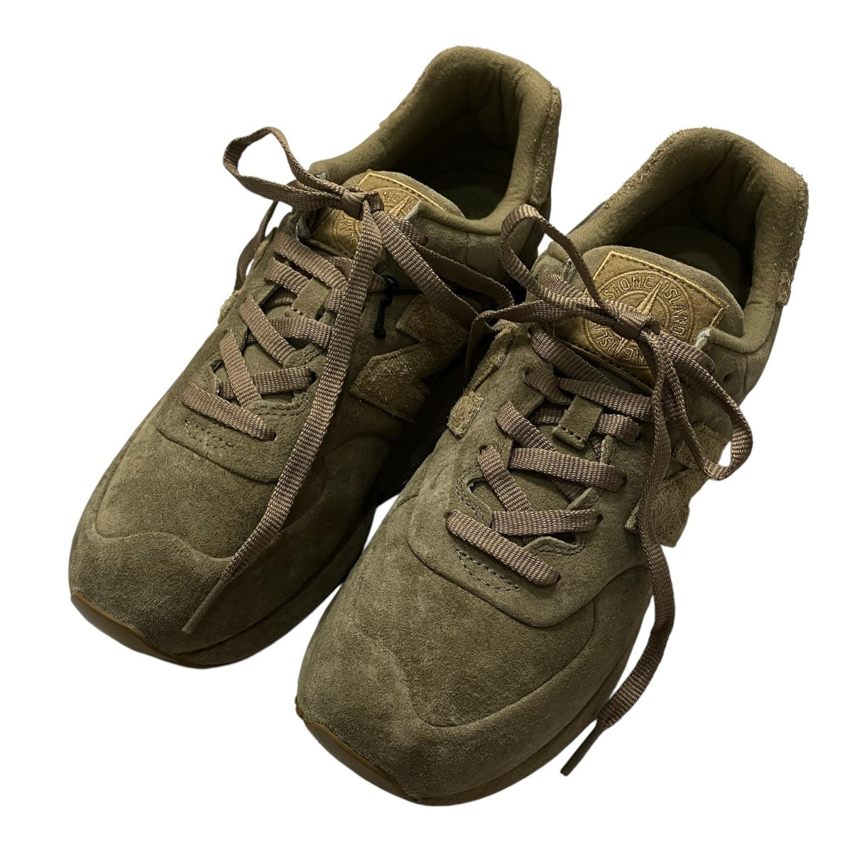 STONE ISLAND×NEW BALANCE 574 Legacy Ghost Dark BeigeスニーカーU574BSSC 古着・中古-1枚目のアイテム画像