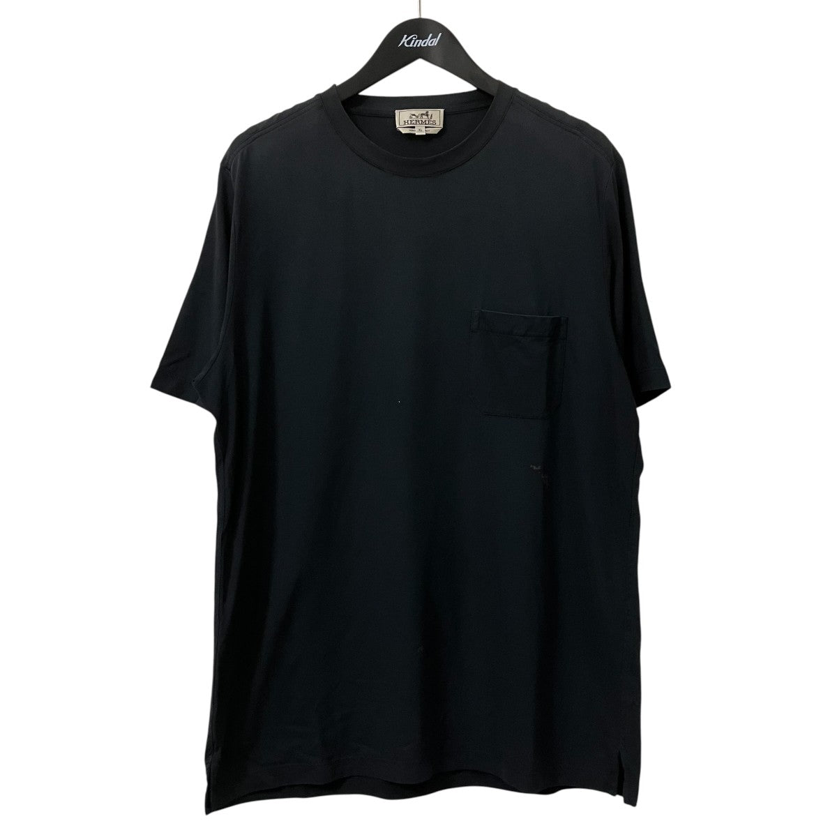 HERMES イタリア製 ポケットTシャツ 古着・中古-1枚目のアイテム画像