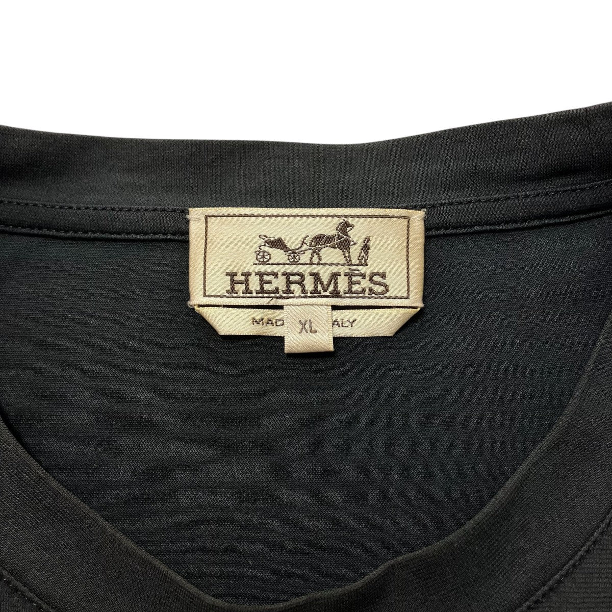 HERMES イタリア製 ポケットTシャツ 古着・中古-6枚目のアイテム画像