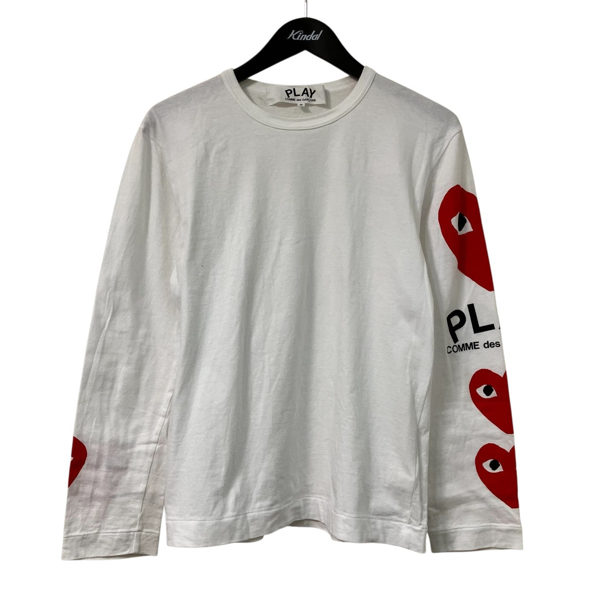 PLAY COMME des GARCONS 長袖TシャツAZ-T260 古着・中古-1枚目のアイテム画像