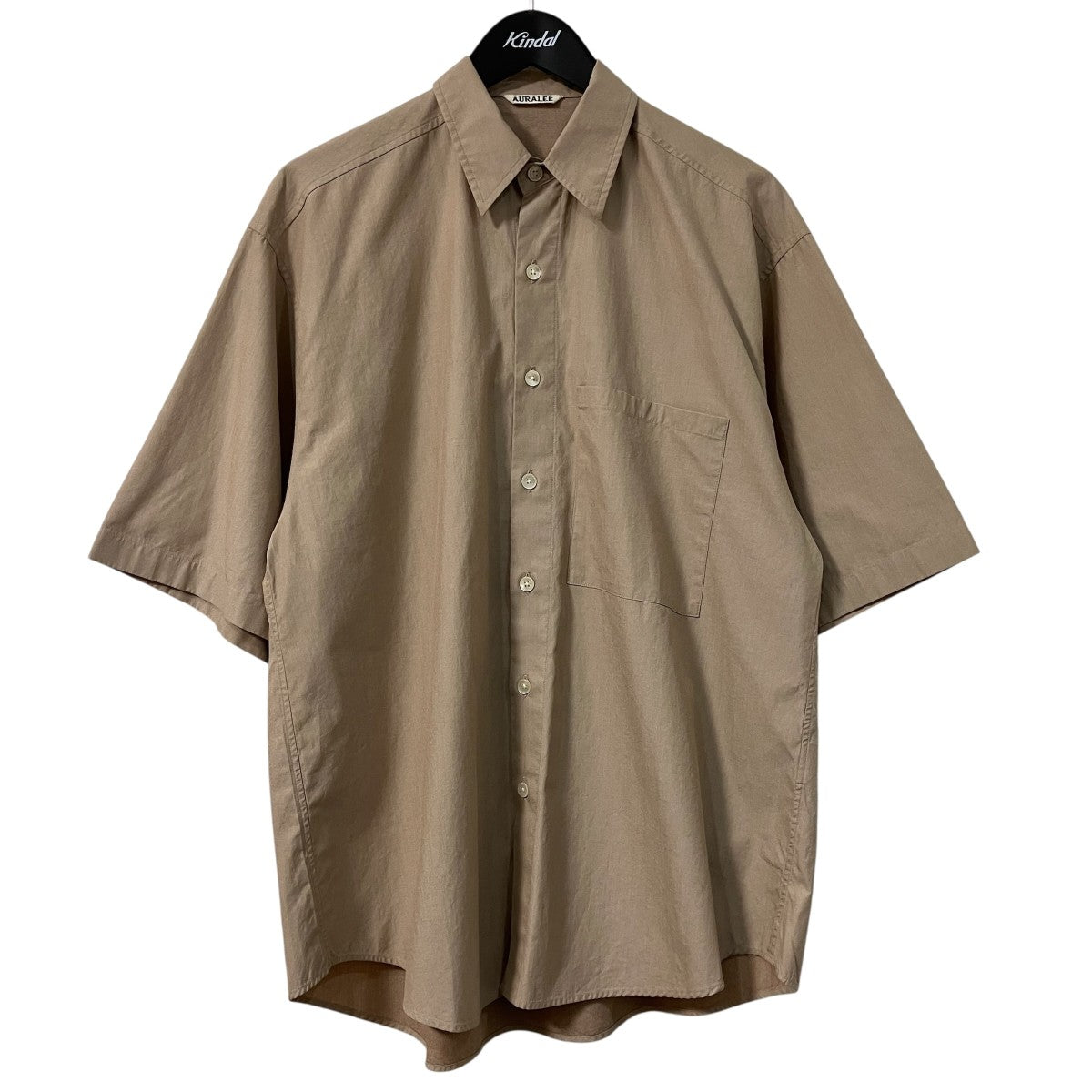 AURALEE 半袖シャツA23SS03TN 古着・中古-1枚目のアイテム画像