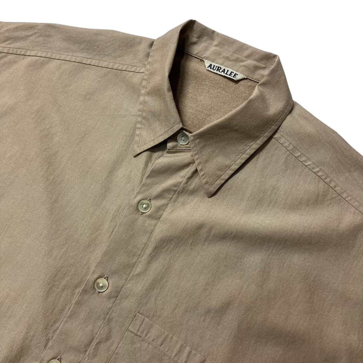 AURALEE 半袖シャツA23SS03TN 古着・中古-3枚目のアイテム画像