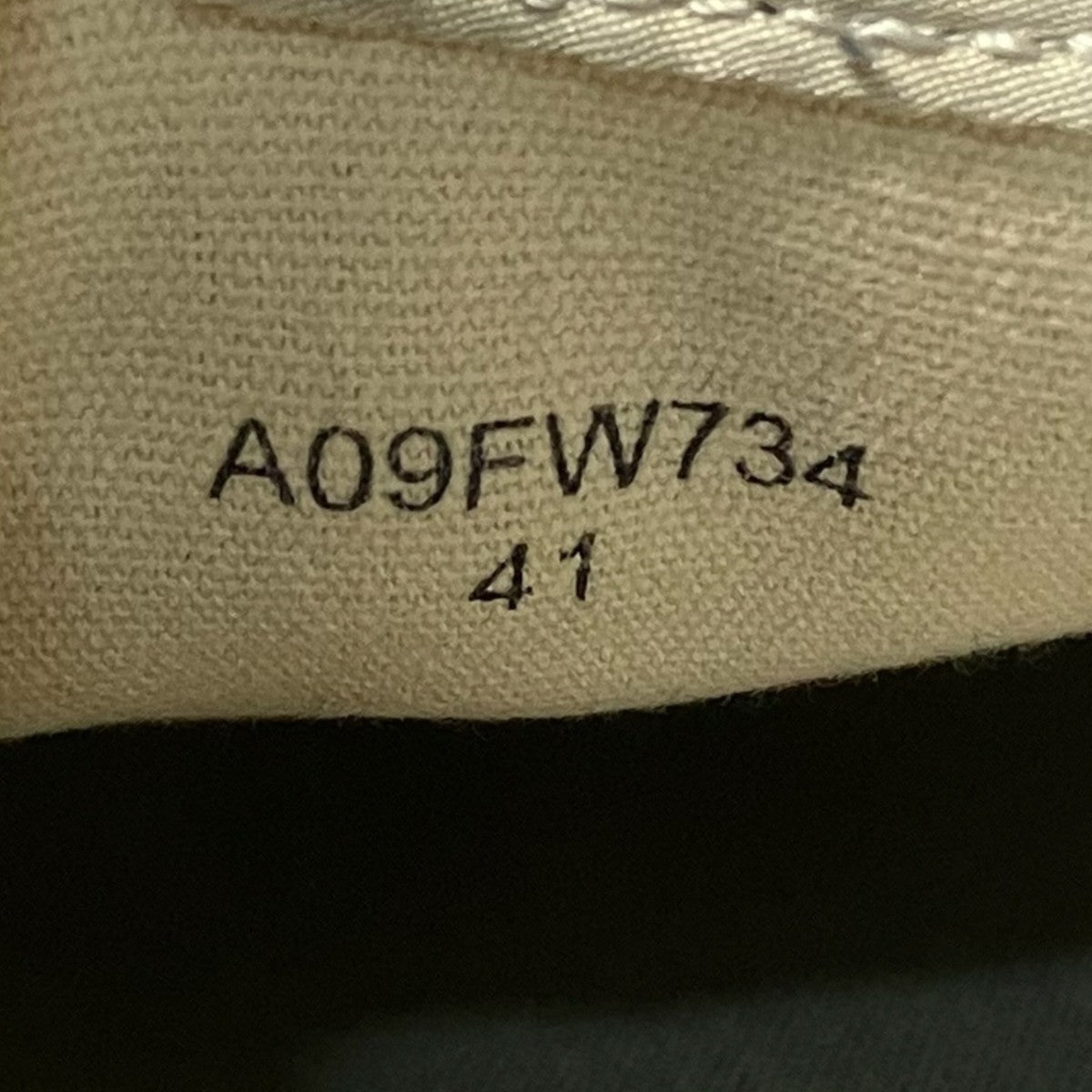 Maison MIHARA YASUHIRO ローカットスニーカーA09FW734 古着・中古-9枚目のアイテム画像