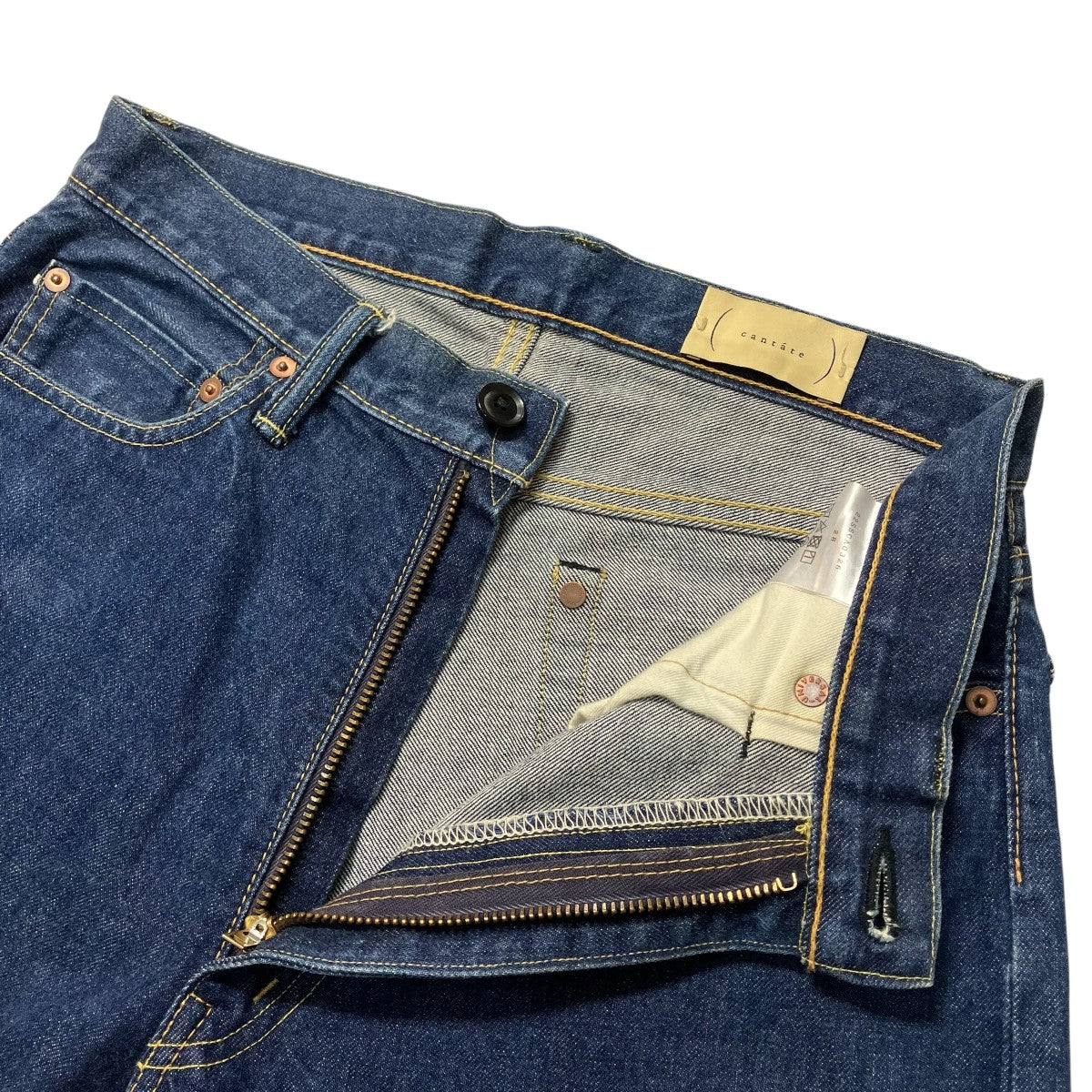 cantate Denim Flare Trousersデニムパンツ22SSCA0326 古着・中古-3枚目のアイテム画像