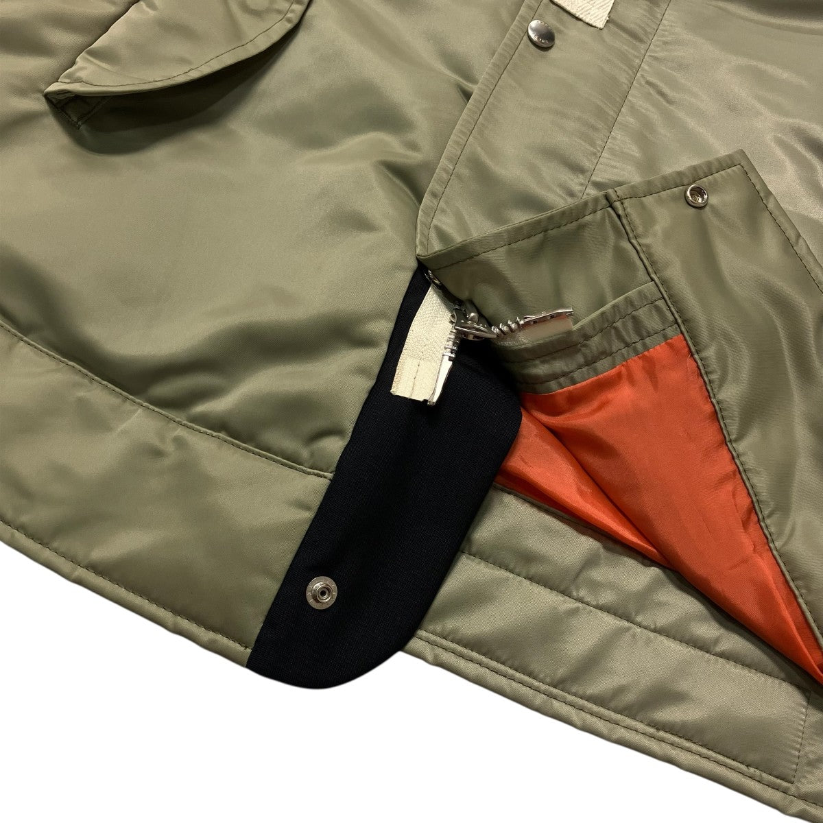 sacai 23SSNylon Twill Blousonナイロンジャケット23 02992M 古着・中古-6枚目のアイテム画像