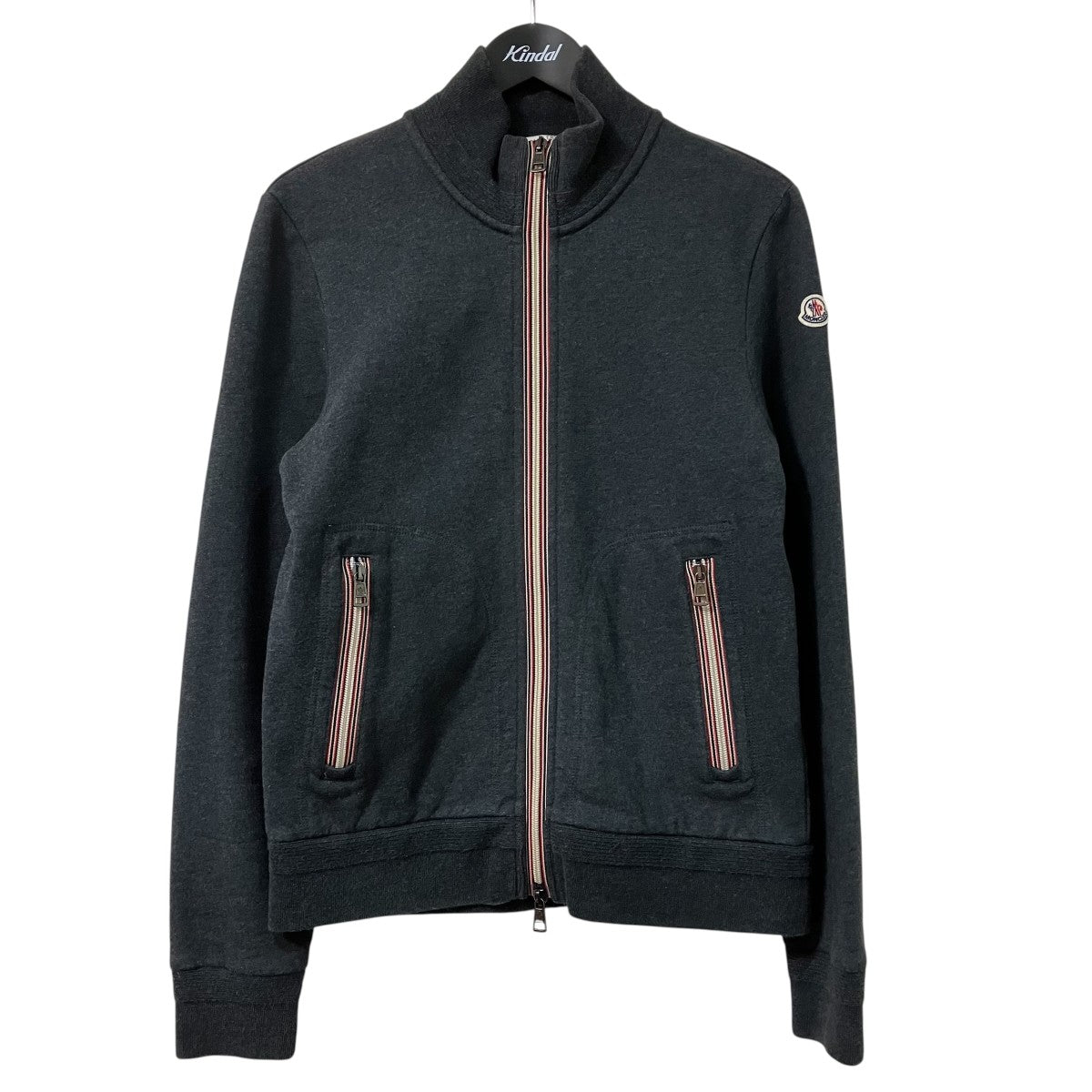 MONCLER MAGLIA CARDIGAＮジップアップスウェットC20918404700 80451 古着・中古-1枚目のアイテム画像