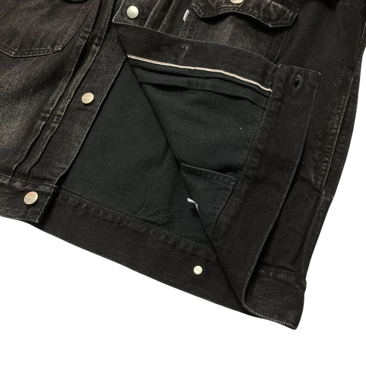 Graphpaper SELVAGE DENIM JACKETデニムジャケットGM251 30185DB 古着・中古-5枚目のアイテム画像