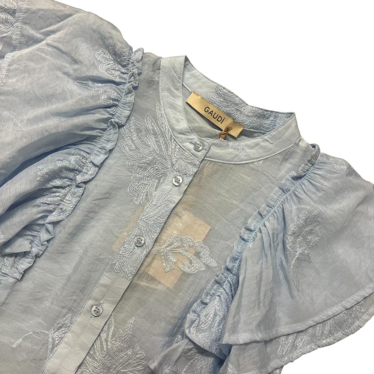 gaudi ノースリーブブラウス 古着・中古-3枚目のアイテム画像