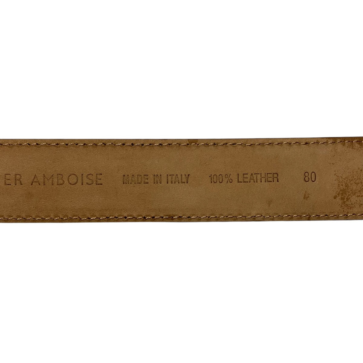 ATELIER AMBOISE レザーベルト 古着・中古-9枚目のアイテム画像