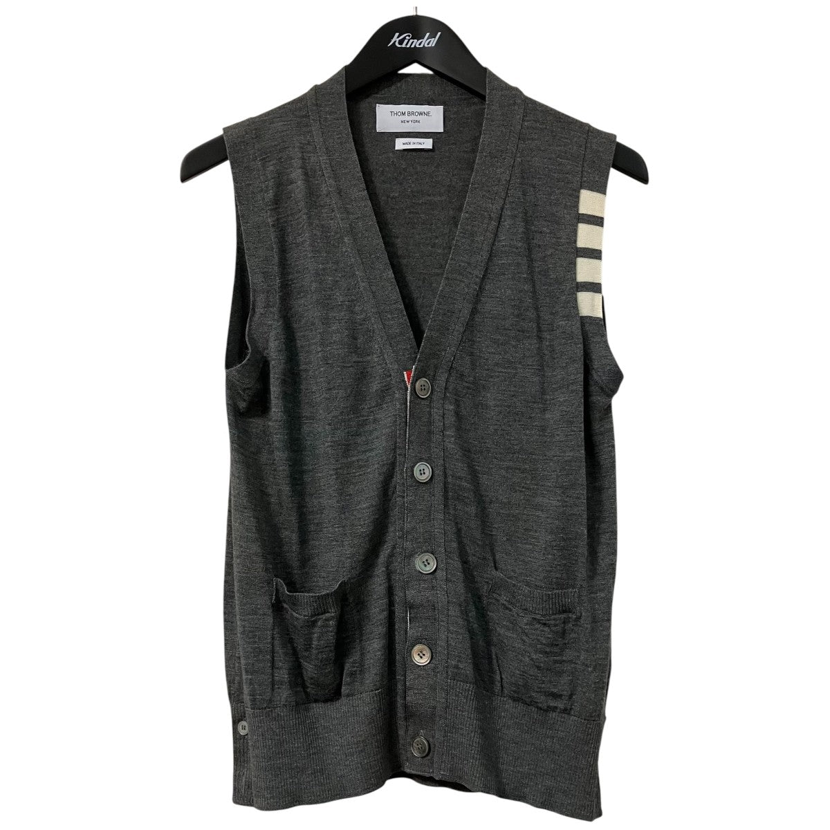 Thom Browne ニットベストMKV021A-Y1014-035 古着・中古-1枚目のアイテム画像