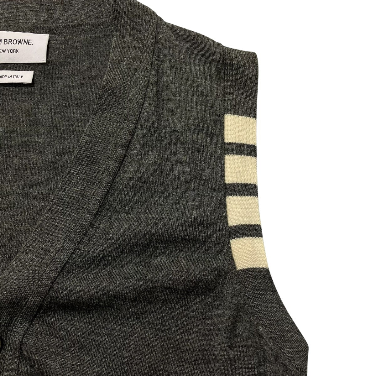 Thom Browne ニットベストMKV021A-Y1014-035 古着・中古-4枚目のアイテム画像