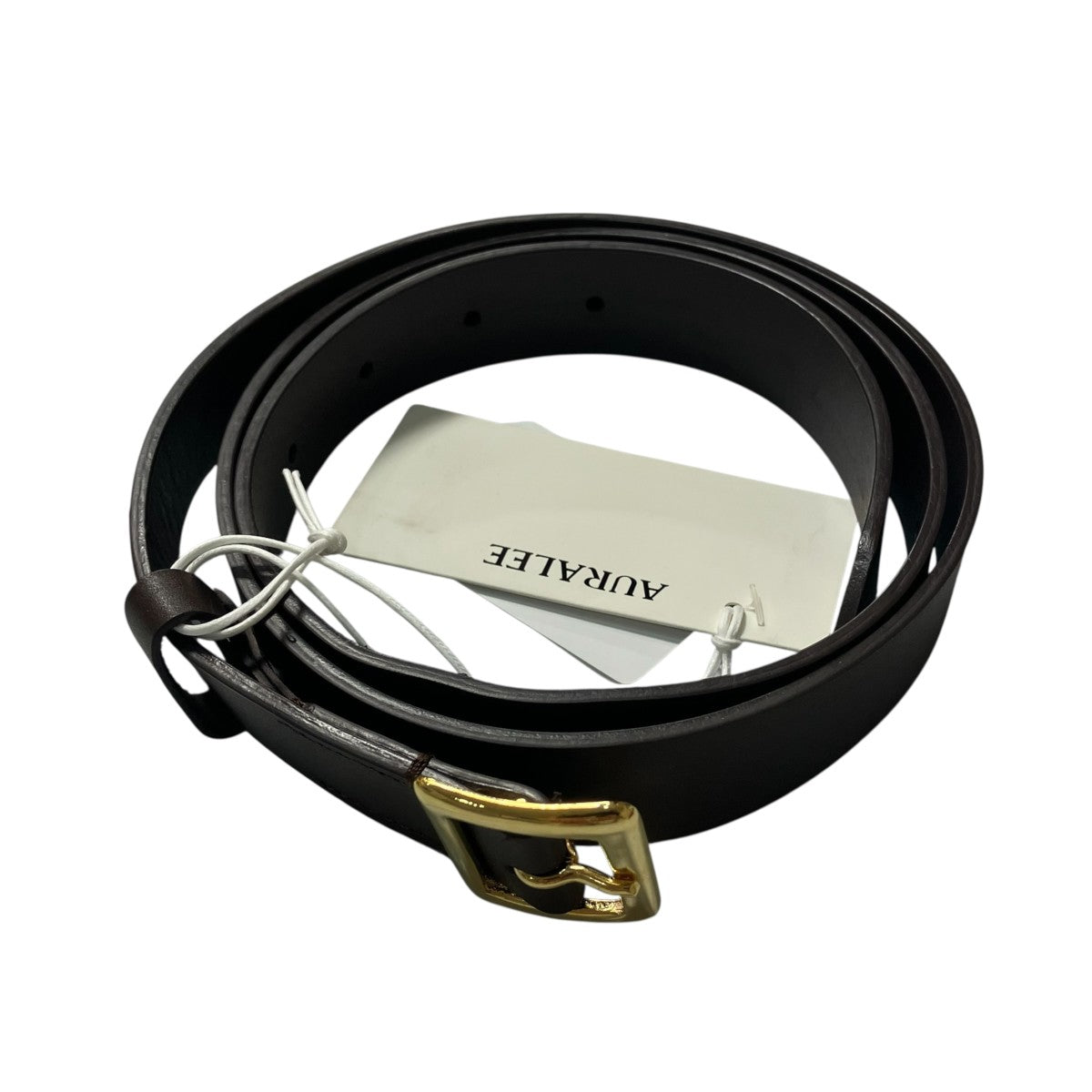 SQUARE BUCKLE BELTレザーベルトA00B06RP