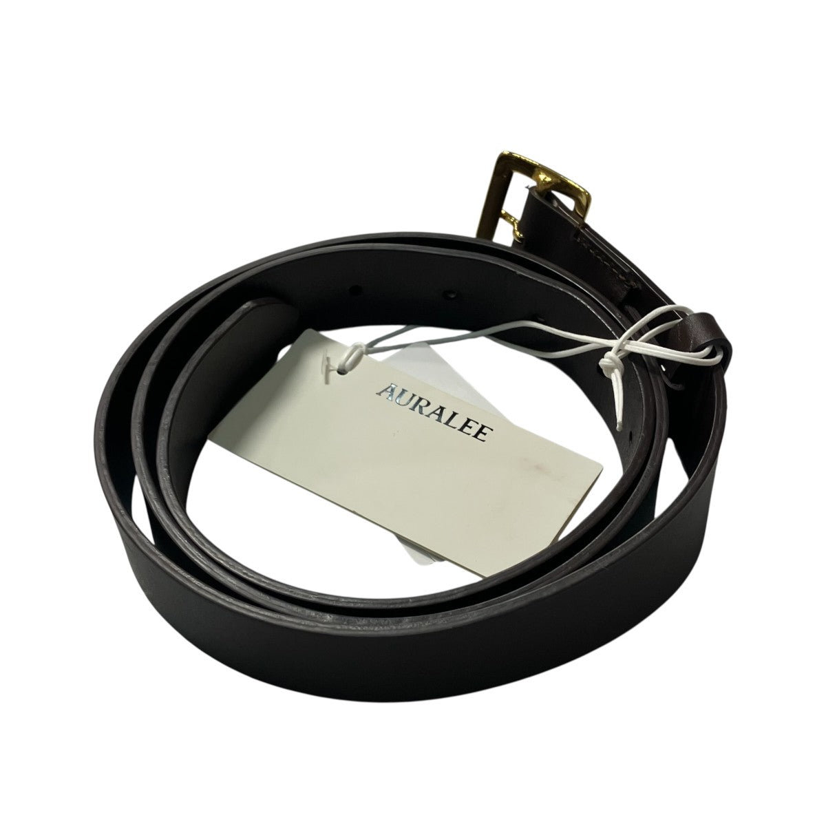 SQUARE BUCKLE BELTレザーベルトA00B06RP