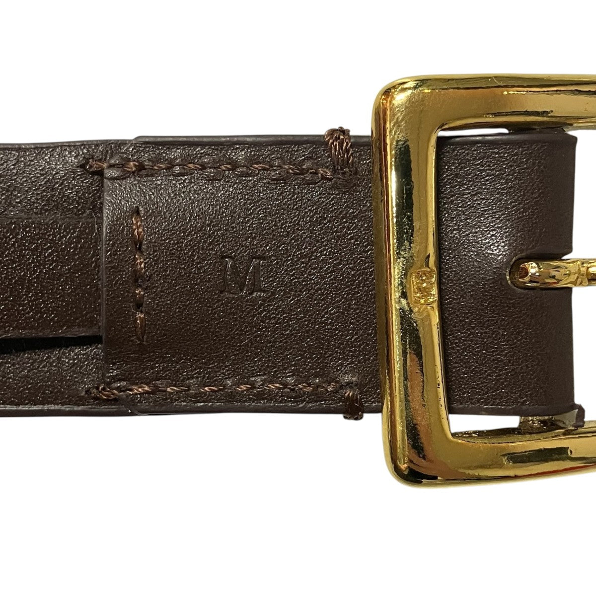 SQUARE BUCKLE BELTレザーベルトA00B06RP