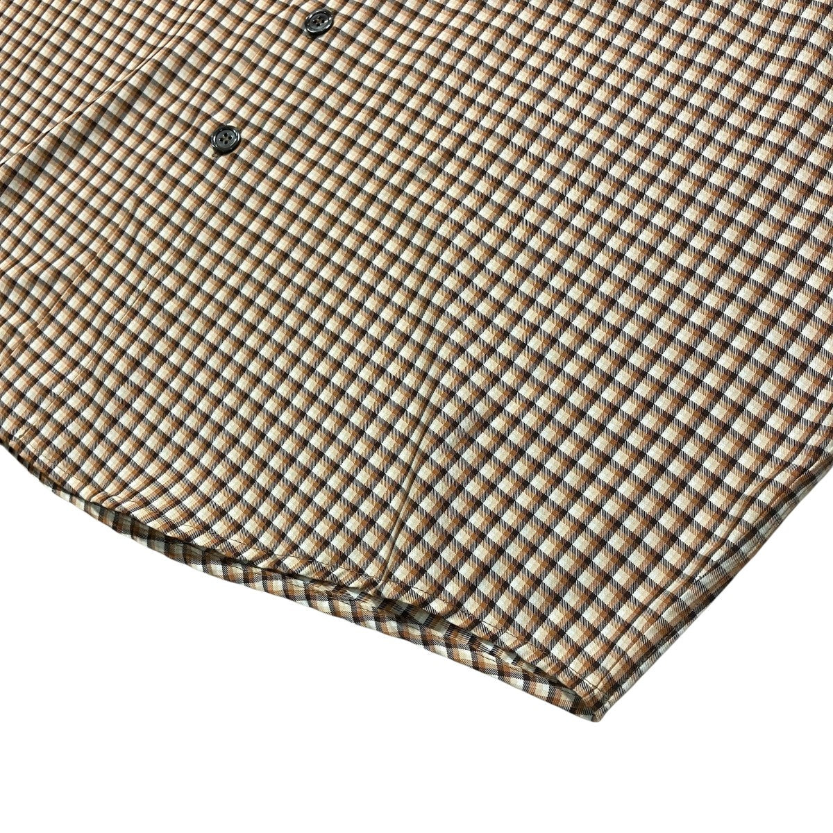 BAT FIT SHIRTチェック柄長袖シャツ