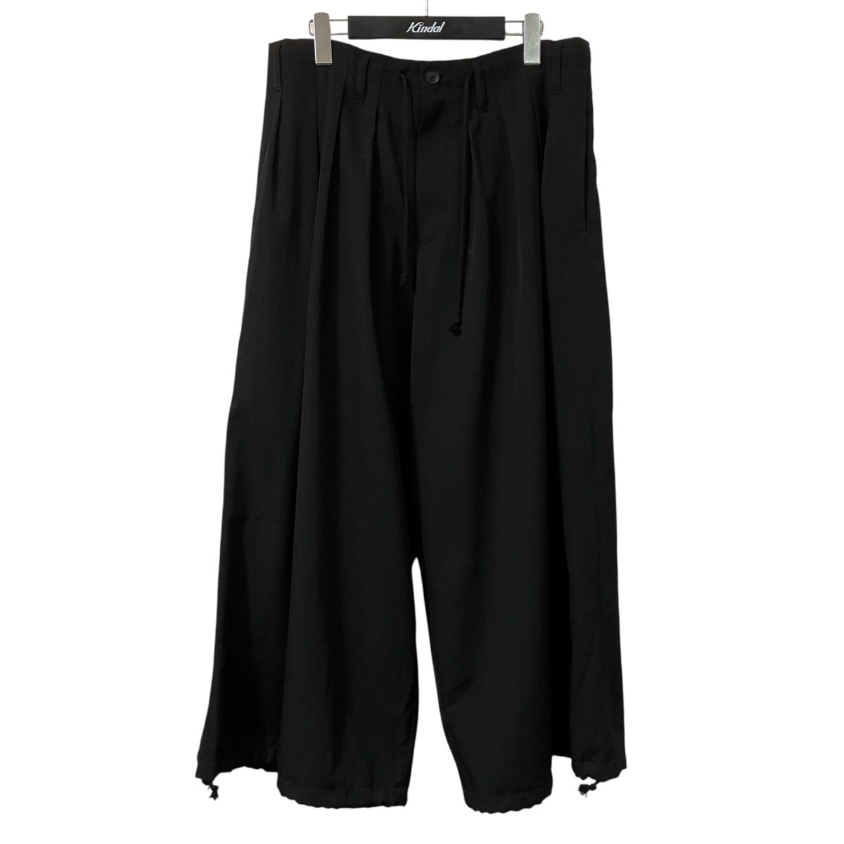 Yohji Yamamoto pour homme 20SSバルーンパンツマルチタックワイドパンツHN P06 100 古着・中古-1枚目のアイテム画像