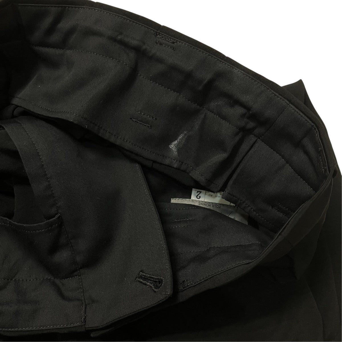 Yohji Yamamoto pour homme 24SSバルーンパンツイージーパンツHS P11 500 古着・中古-5枚目のアイテム画像