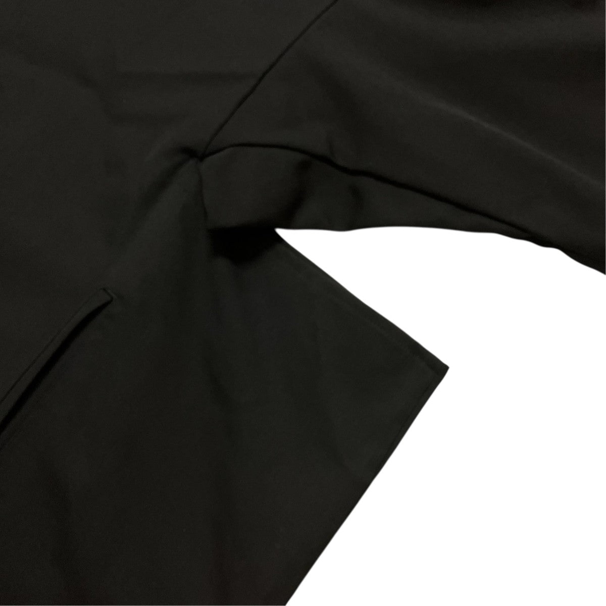 Yohji Yamamoto pour homme 25AW2024-WOOL GABARDINE SMOOTH COAT TeroTero Coat変形コートHJ C07 100 古着・中古-7枚目のアイテム画像