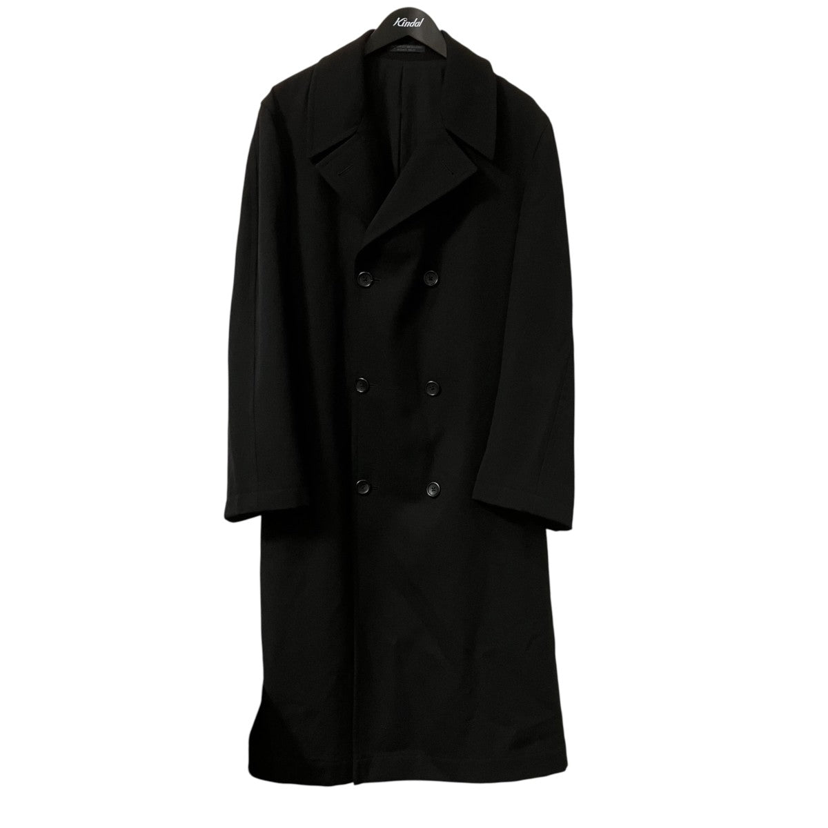 REGULATION Yohji Yamamoto 21AWREGULATION MEN ARMY GABARDINE 8BUTTON DOUBLE BREASTED COATウールギャバジンダブルコートHX C02 141 古着・中古-1枚目のアイテム画像