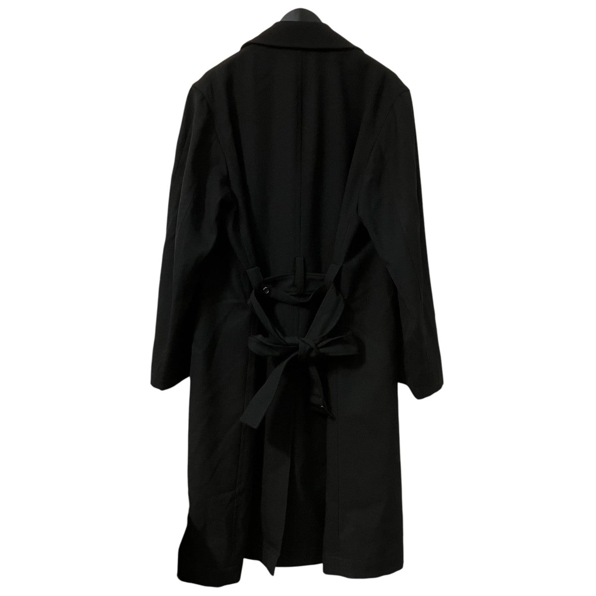 REGULATION Yohji Yamamoto 21AWREGULATION MEN ARMY GABARDINE 8BUTTON DOUBLE BREASTED COATウールギャバジンダブルコートHX C02 141 古着・中古-2枚目のアイテム画像