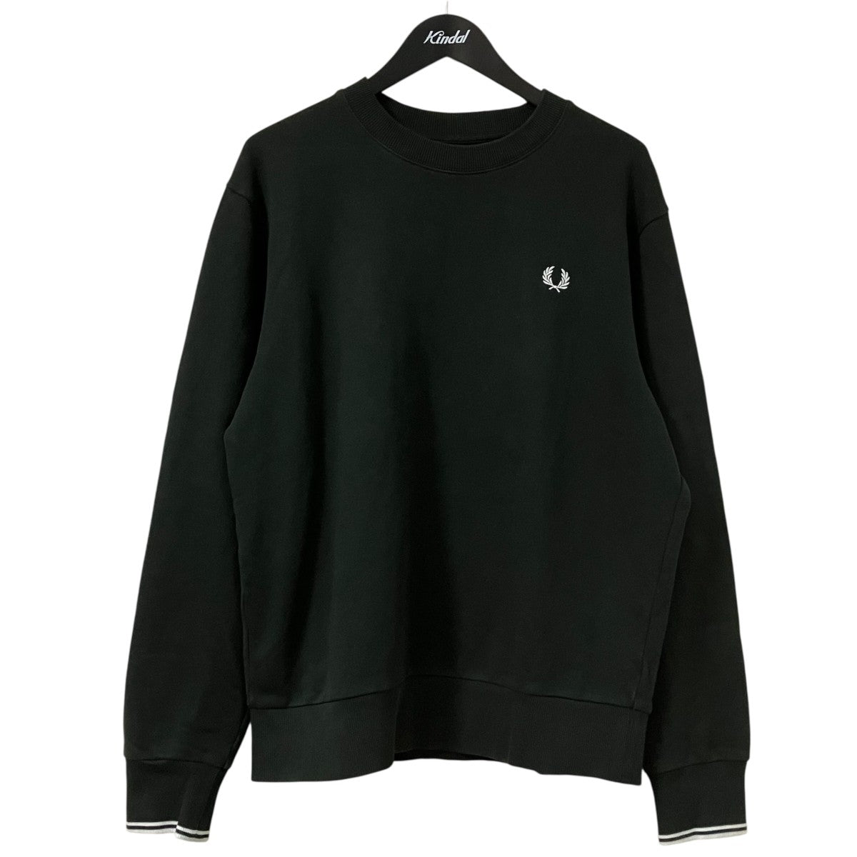 FRED PERRY クルーネックスウェットM7535 古着・中古-1枚目のアイテム画像
