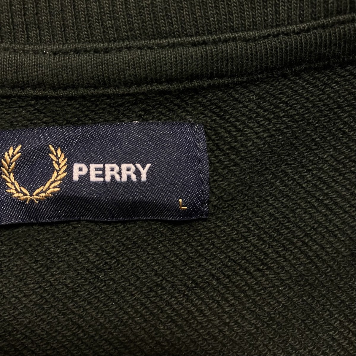 FRED PERRY クルーネックスウェットM7535 古着・中古-7枚目のアイテム画像