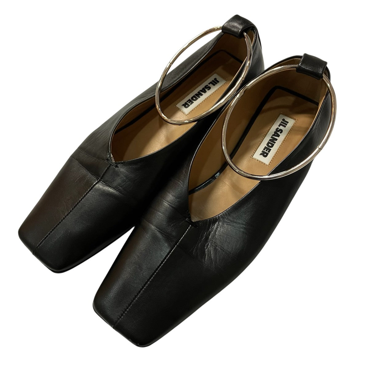 JIL SANDER フラットシューズ 古着・中古-1枚目のアイテム画像