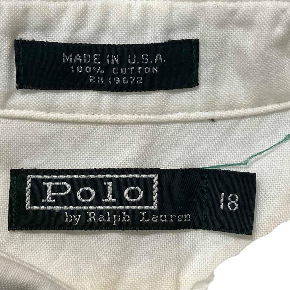 POLO RALPH LAUREN MADE IN USA長袖シャツ 古着・中古-8枚目のアイテム画像