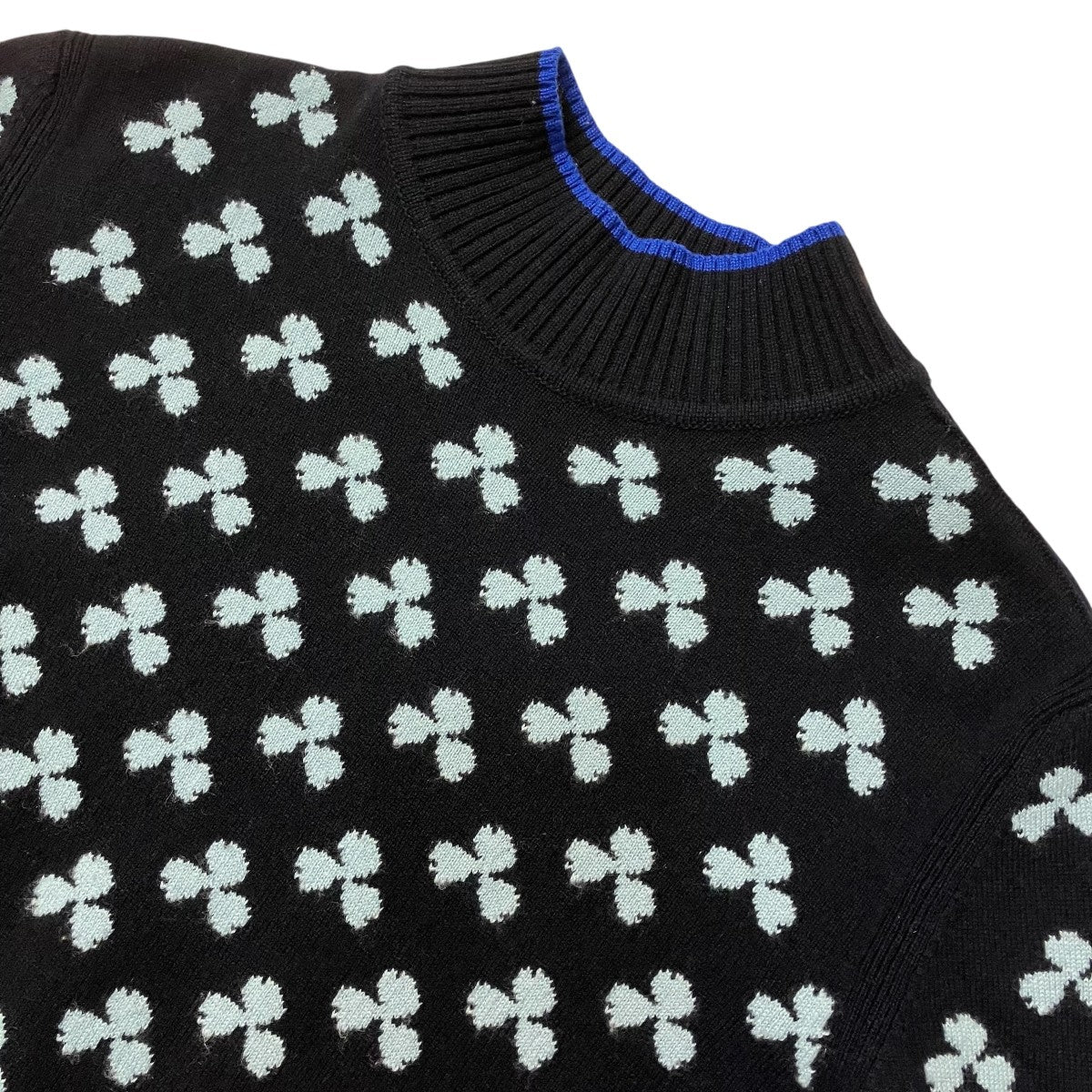 HERMES カシミヤハイネックニット 古着・中古-3枚目のアイテム画像