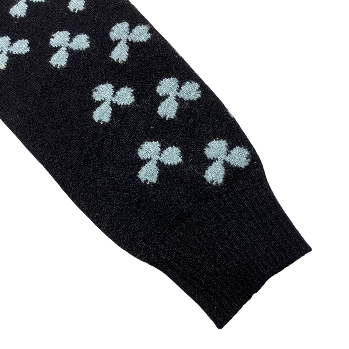 HERMES カシミヤハイネックニット 古着・中古-4枚目のアイテム画像