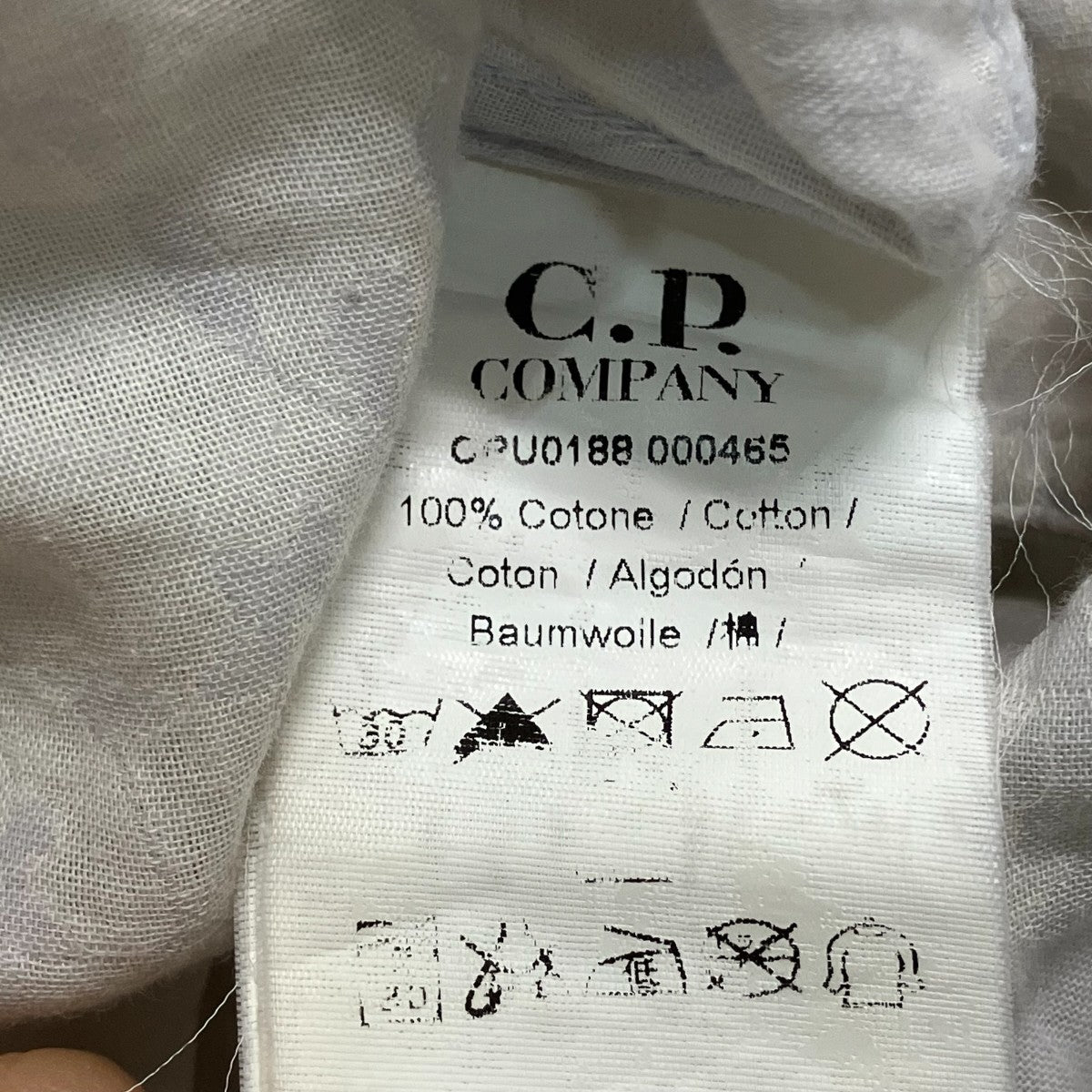 C．P COMPANY 半袖シャツ05456072 古着・中古-9枚目のアイテム画像
