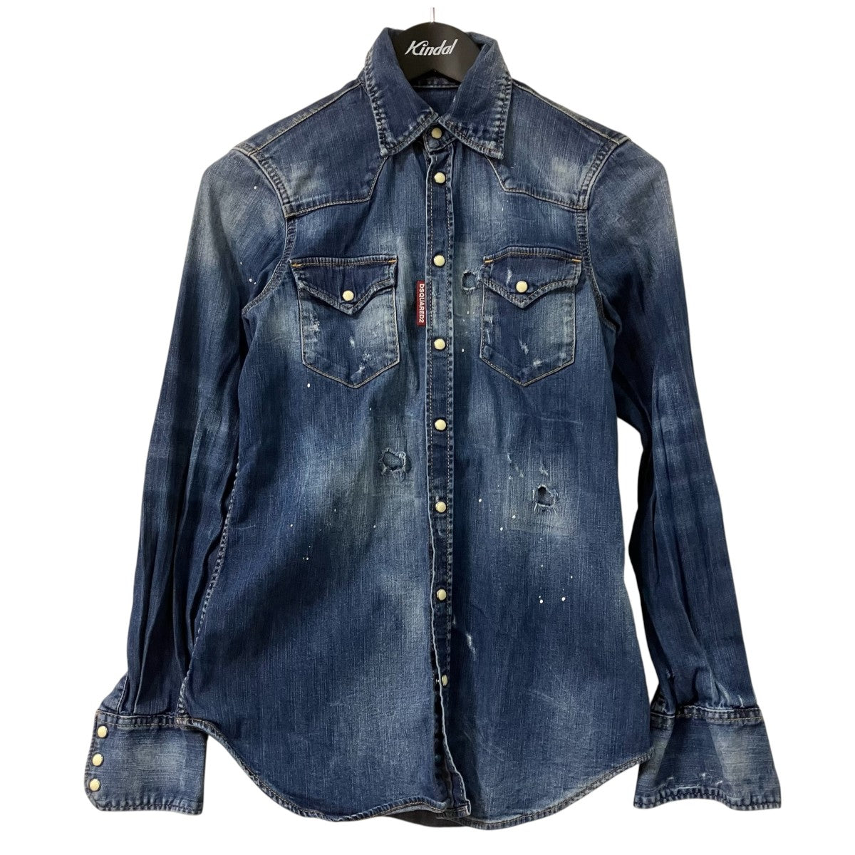 DSQUARED2 デニムシャツS75DL0514 古着・中古-1枚目のアイテム画像