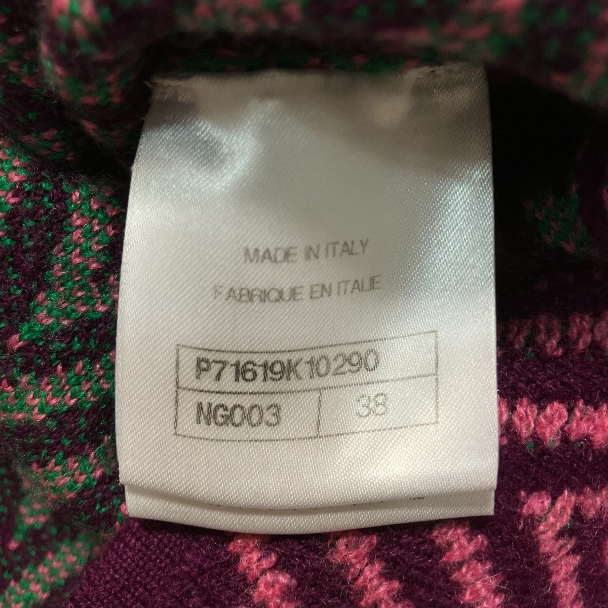 22SSCASHMERE DRESSニットワンピースP71617K10290