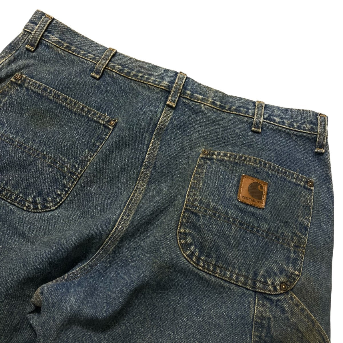CarHartt 90sダブルニージーンズB73DST 古着・中古-4枚目のアイテム画像