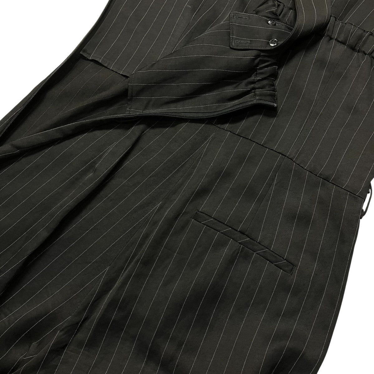 DES PRES 26SSポリッシュレーヨンリネン オールインワンストライプオールインワン22 06 61 06410 古着・中古-5枚目のアイテム画像