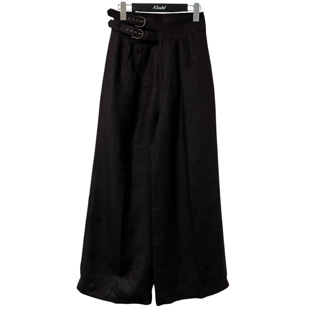 DES PRES 26SSクリスプリネン インタックグルカパンツヘリンボーンリネンパンツ22 04 61 04303 古着・中古-1枚目のアイテム画像