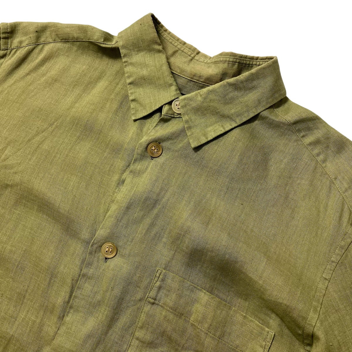 ISSEY MIYAKE MEN リネンシャツME91FJ270 古着・中古-3枚目のアイテム画像