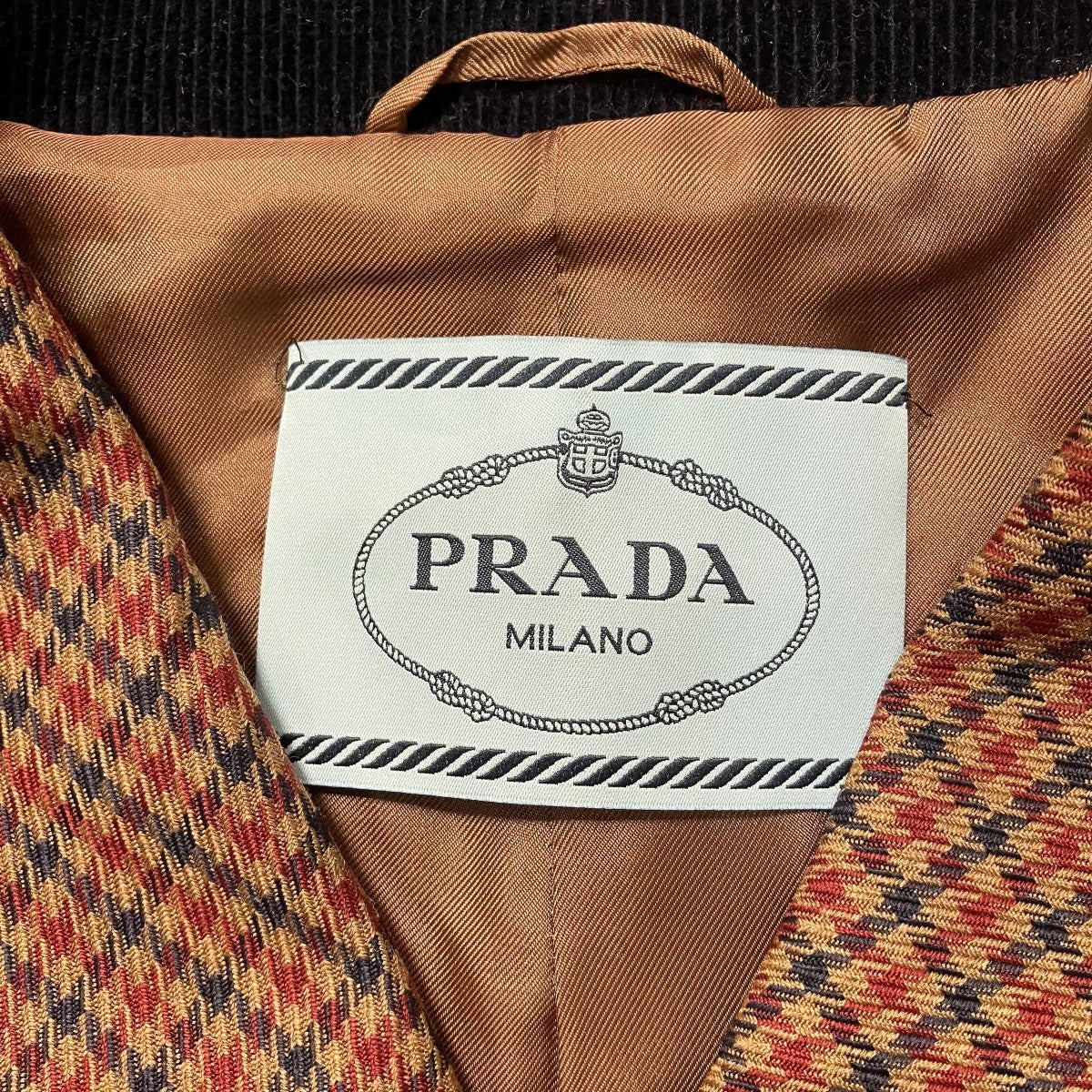 PRADA チェックP560FE S172 1N9E 古着・中古-6枚目のアイテム画像