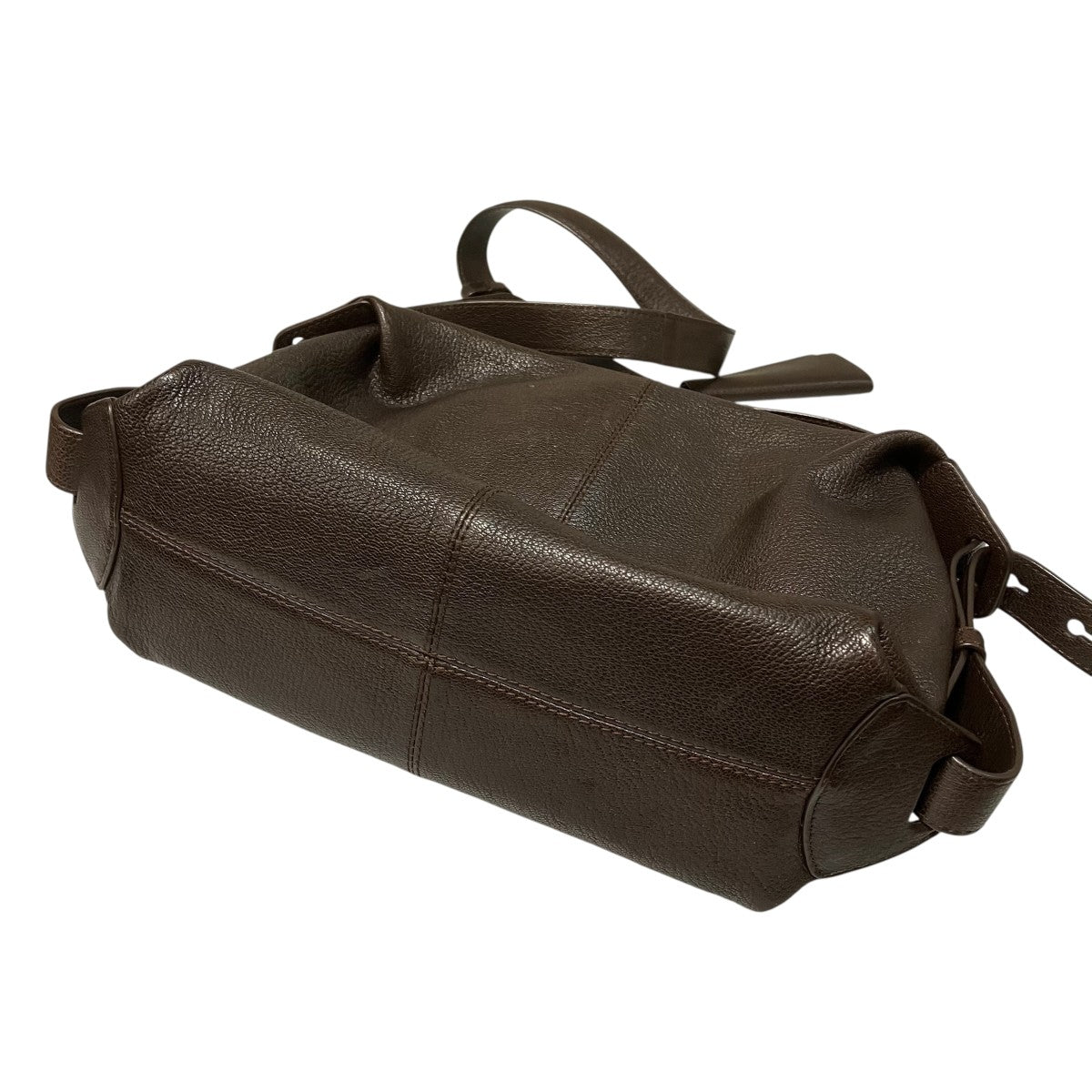FOLDED PURSEゴートレザーショルダーバッグBG288 LL190