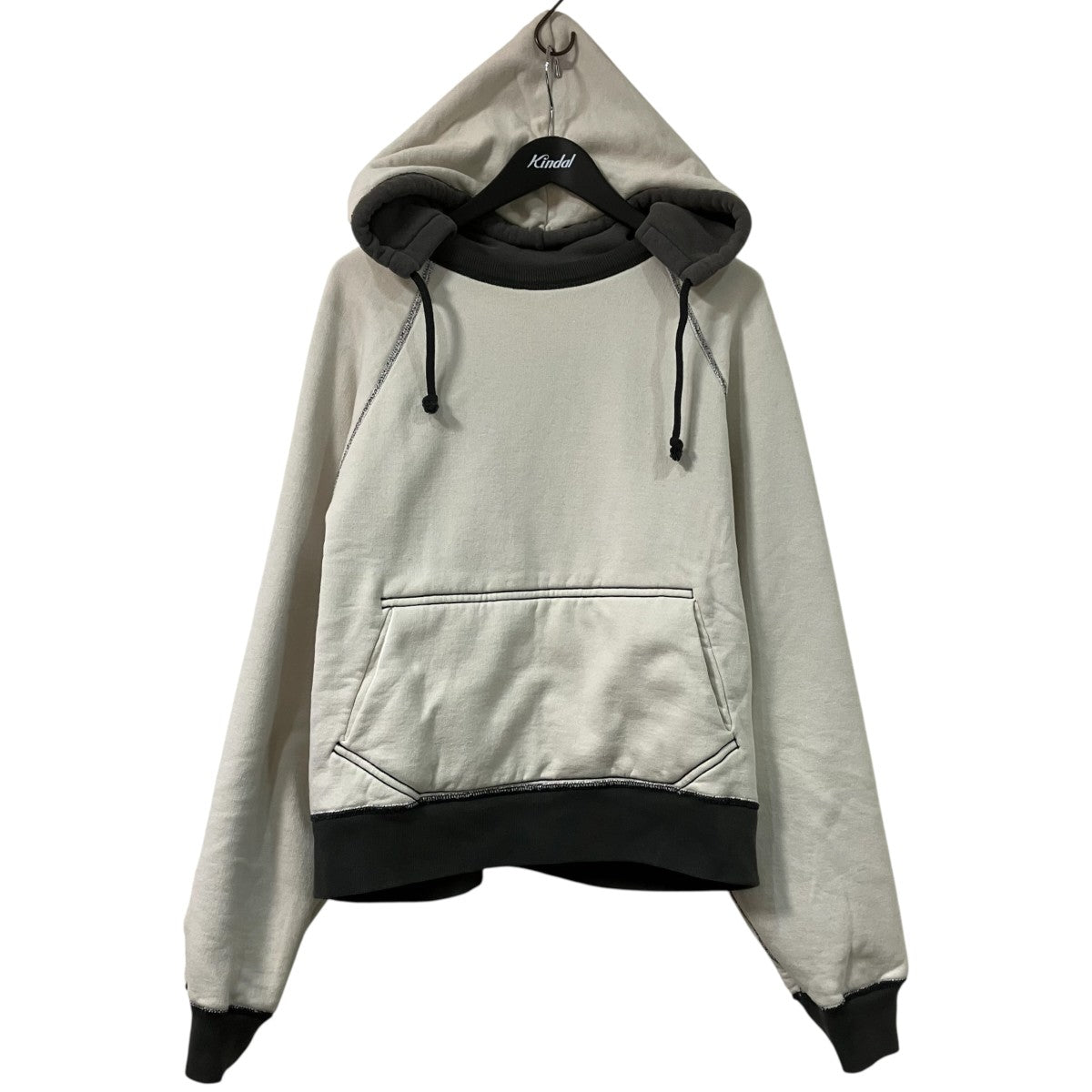 2-TONE PULLOVER HOODIEリバーシブルコットンパーカーFU-Ssp-CS001
