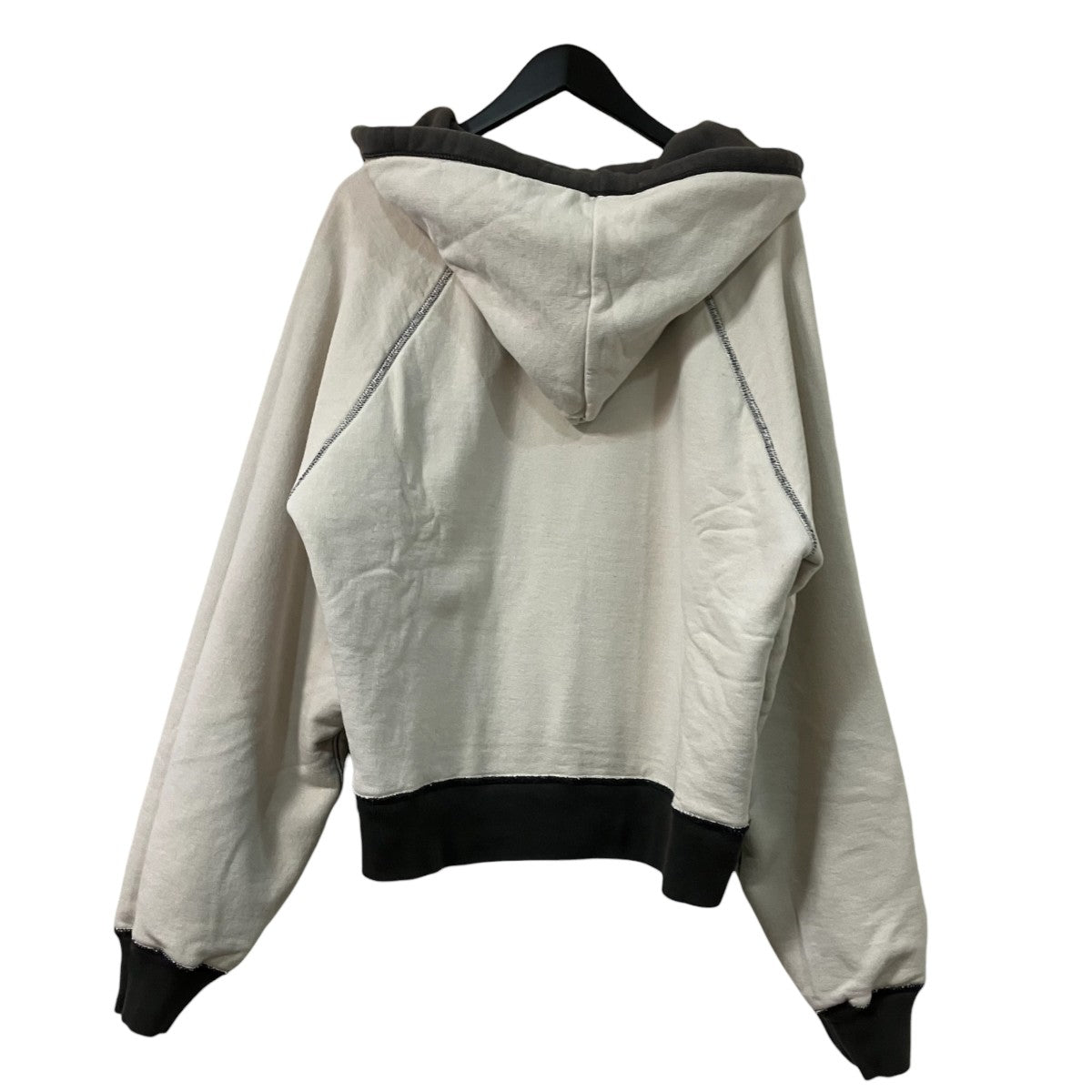 2-TONE PULLOVER HOODIEリバーシブルコットンパーカーFU-Ssp-CS001