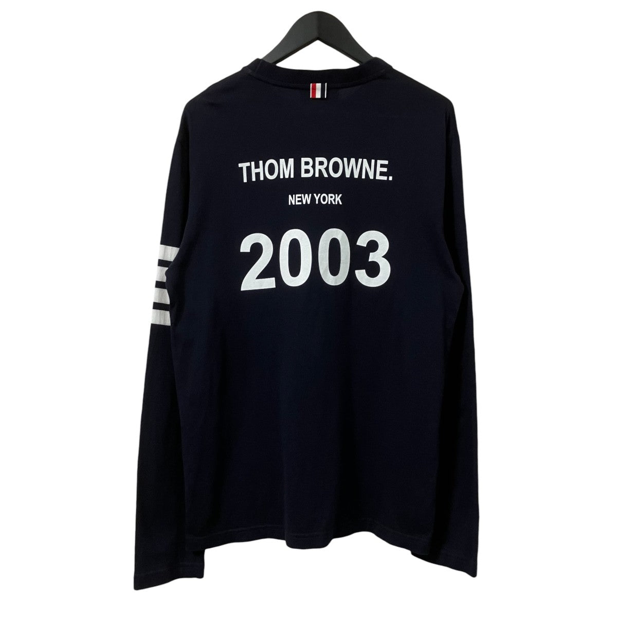 バックプリントロングスリーブTシャツ