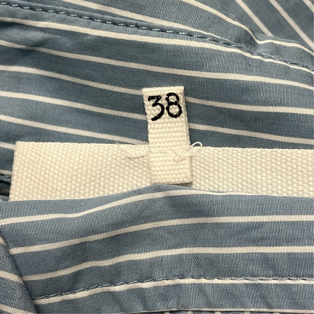 ストライプシャツワンピースS52CT0490 S52215